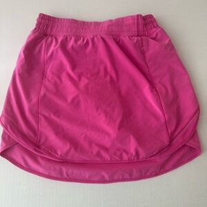 Lululemon Athletica Bright Pink Skort